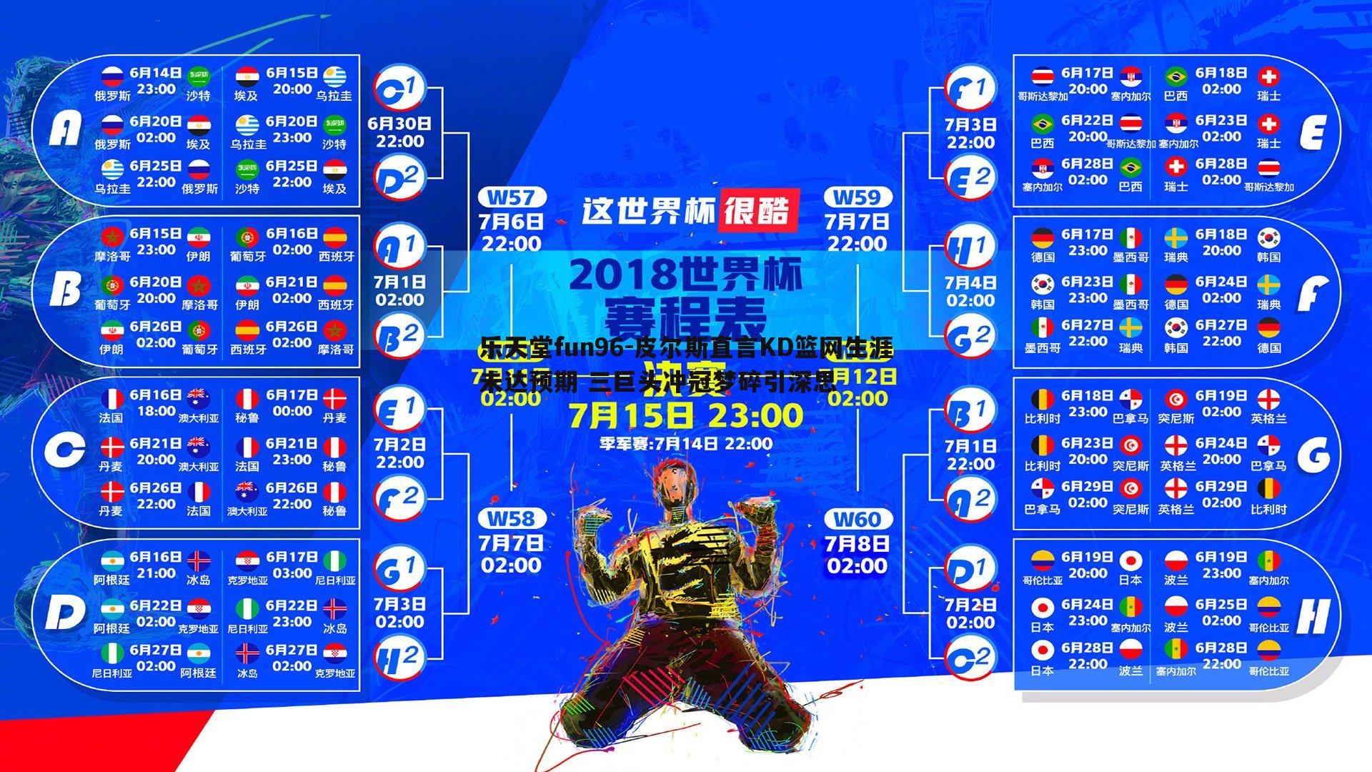 皮尔斯直言KD篮网生涯未达预期 三巨头冲冠梦碎引深思
